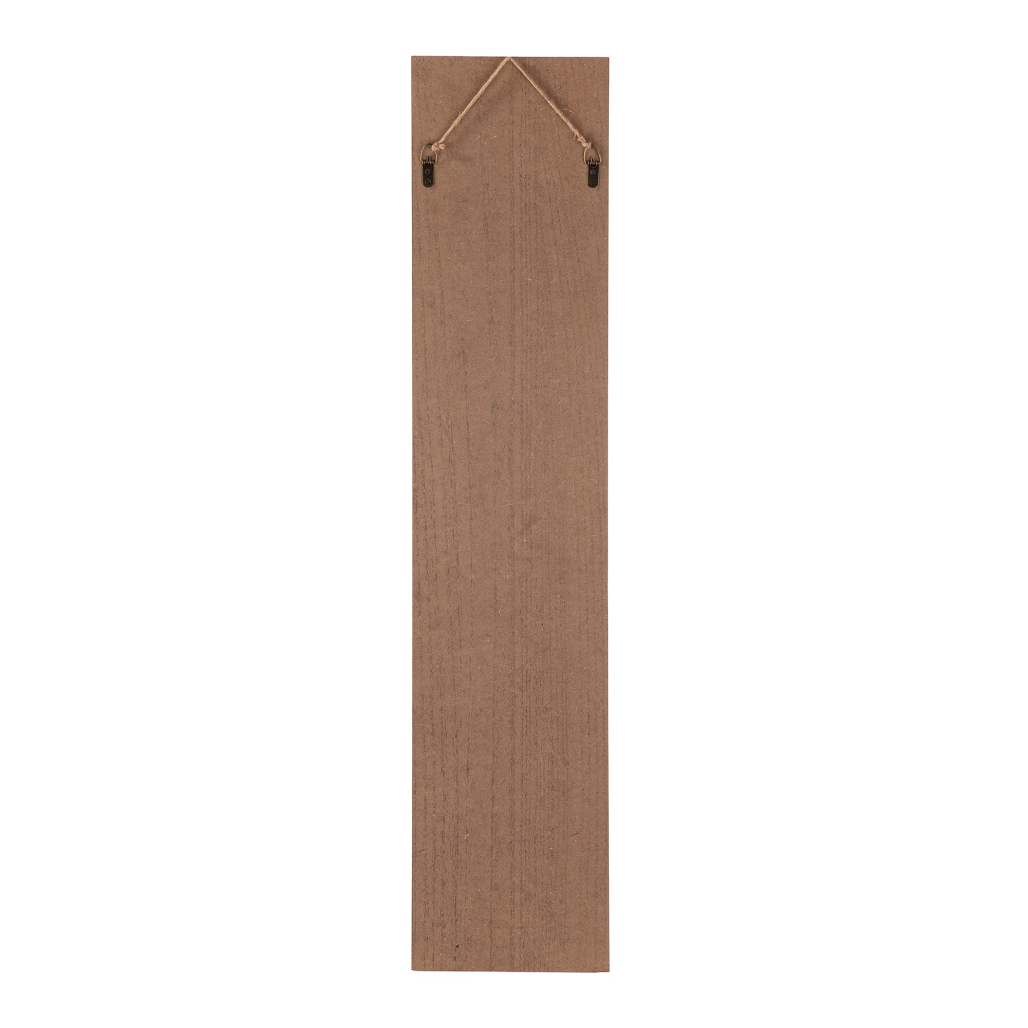 Glitzhome® 42" Wooden Black Welcome Porch Sign with Metal Planter
